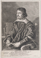 KG 02784
<br/>
Portret Joost van den Vondel (1587-1679)
<br/>
<em>Matham, Theodor (1605/1606-1676)</em>